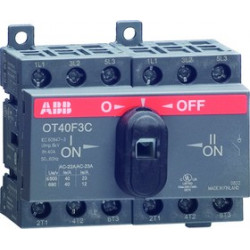 Рубильник реверсивный OT40F3C 40? (23? AC23) ABB 1SCA104913R1001