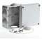 Коробка расп.наруж.монтажа 100х100х50 6 вводов IP55 сер. Ruvinil 67050