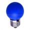 Лампа св/д Volpe шар G45 E27 1W синяя д/гирлянды "Белт Лайт"